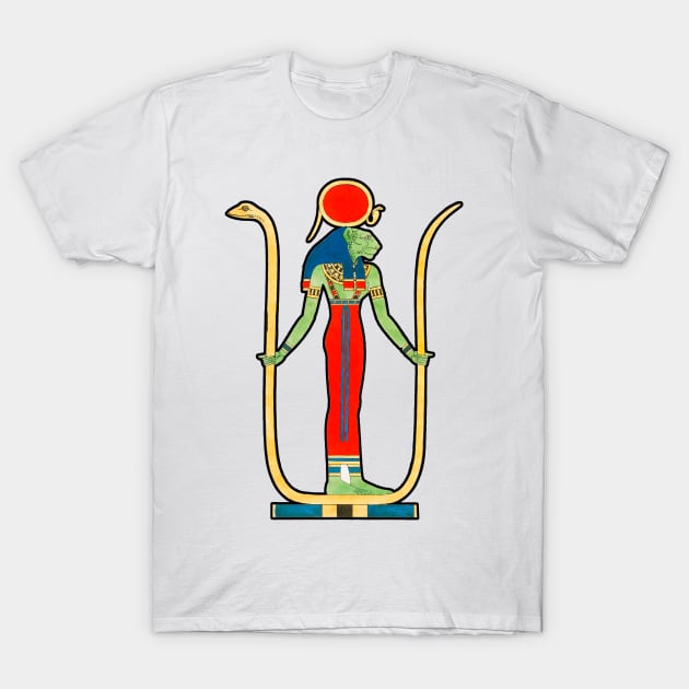 Deities of egypt, Osiris, Isis and mythology, pharaohs and pyramids T-Shirt by Marccelus